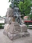 Monument över Estlands frihetskrig (original i Kuressaare)