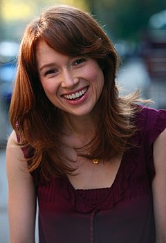 Ellie Kemper på Princeton University 2002.