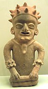 Bahía Culture ceramic sculpture, Ecuador, 500 BCE-500 CE