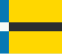 Flagge des Ortes Kornwerderzand