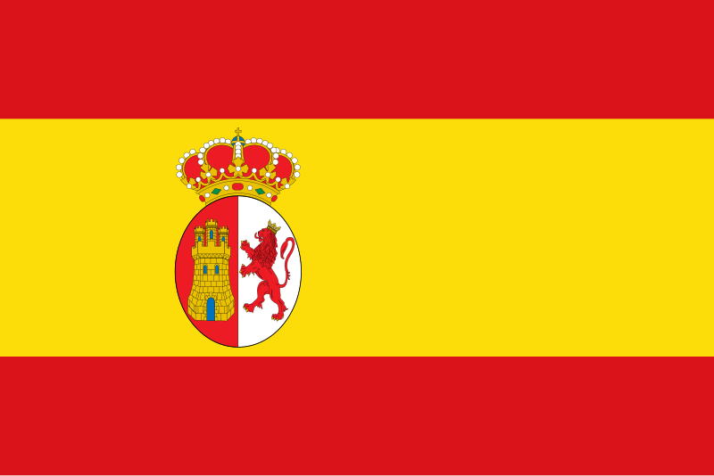 Attēls:Flag of Spain (1785–1873, 1875–1931).svg