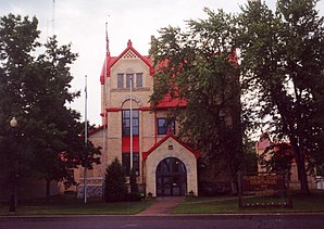 Das Florence County Courthouse in Florence, seit 1985 im NRHP[1] gelistet