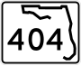 State Road 404 marker