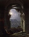 1828 Carl Gustav Carus, (1789-1869): Colosseo notturno