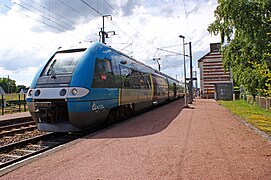 Desserte par un TER Pays-de-la-Loire