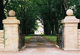 Oprijlaan van een landhuis in Pendleton