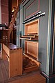 1987 durch Klais rekonstruierten Spielanlage der Stumm-Orgel