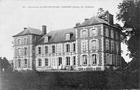 Le Château avant la Première Guerre mondiale...