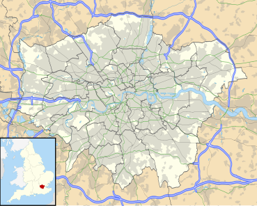 1988–89 Football League is located in Greater London