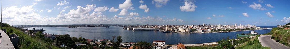 Panoramafoto van Havana, genomen in 2004