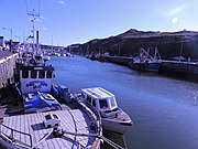 Peel harbour and headland