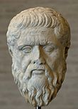Platon, römische Kopie eines griechischen Platonporträts des Silanion, Glyptothek München