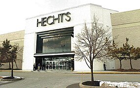 Former Hecht's at Westfield Wheaton in Wheaton, Maryland, until 2006, demolished in 2011 Hecht's store at Wheaton Plaza.jpg