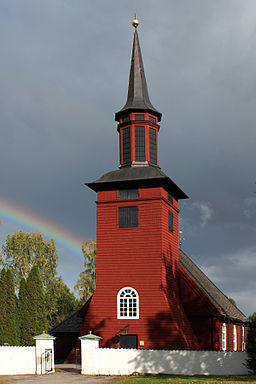 Hosjö kyrka i september 2010