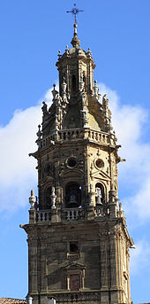 The Santo Tomas parish church in Haro, La Rioja has an exconjuratory for weather prayers in its bell tower. Iglesia de Santo Tomas - Campanario y cupula2.jpg