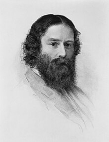 Джеймс Ръсел Лоуел през 1855 г.