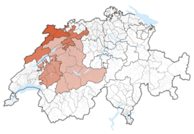 Localisation de Espace Mittelland
