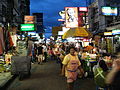 Khaosan Road am Abend