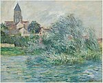 "L'Église de Vétheuil" (1881) de Claude Monet (W 697)