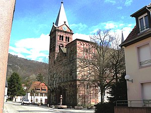 Collégiale Saint Jean-Baptiste à Lautenbach