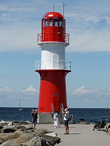 Leuchtturm Ostmole Warnemünde