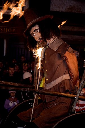 Lewes Bonfire, Guy Fawkes effigy