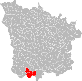 Localisation de Communauté de Communes Sologne Bourbonnais-Nivernais