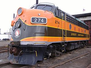 EMD F7 # 274 der Great Northern Railway