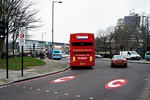 London congestion charge signage London CC 12 2012 5022.JPG
