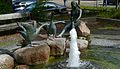 Gänselieselbrunnen auf dem Gänsemarkt in Lübbecke