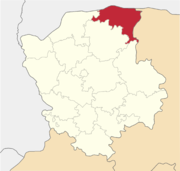 Rajon Ljubeschiw in der Ukraine