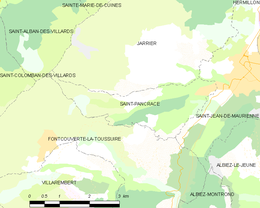 Saint-Pancrace - Localizazion