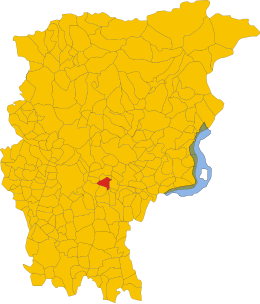 Albà Sant Alisànt - Localizazion