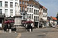 Mechelen, statue: Margaret of Austria, Duchess of Savoy