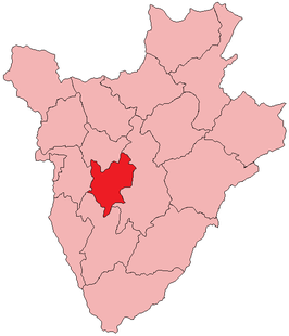Kaart van Mwaro
