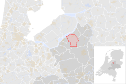 Locatie van de gemeente Nunspeet (gemeentegrenzen CBS 2016)