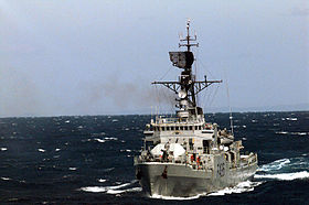 NRP Baptista de Andrade (F486) under øvelsen "Strong Resolve" i 1998.