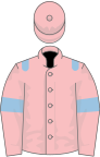 Pink, light blue epaulets and armlets