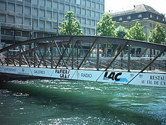 Passerelle de l'Île, quai de la Poste