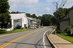 Pennsylvania Route 304 eastbound in Winfield