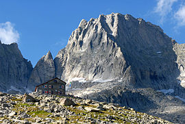 Vaade Piz Badile'ile lõunast