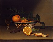 Натюрморт с апельсинами, 1818