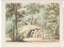 Gravhøj ved Jægerspris, 1799