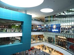 The Block atrium