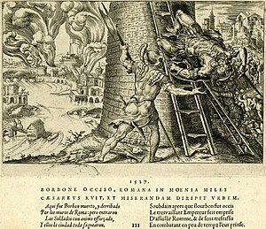 Martin van Heemskerckin maalaus Rooman ryöstö