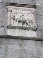 Statue équestre de saint Victor, Muralto