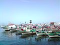 Embarcations dans le port de pêche de Sayada