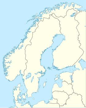 Skandinaviya yarımadası. xəritədə