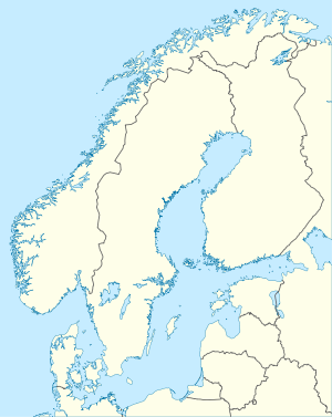 Treriksröset está localizado em: Escandinávia