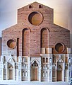 Maqueta del diseño de la fachada de Santa Maria del Fiore, de Arnolfo di Cambio.